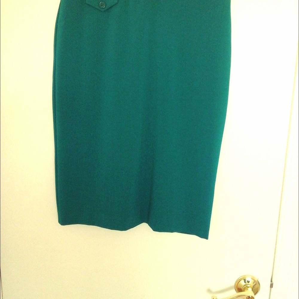 Pencil Skirt with Lace Blouse Set